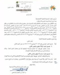 صورة التعميم