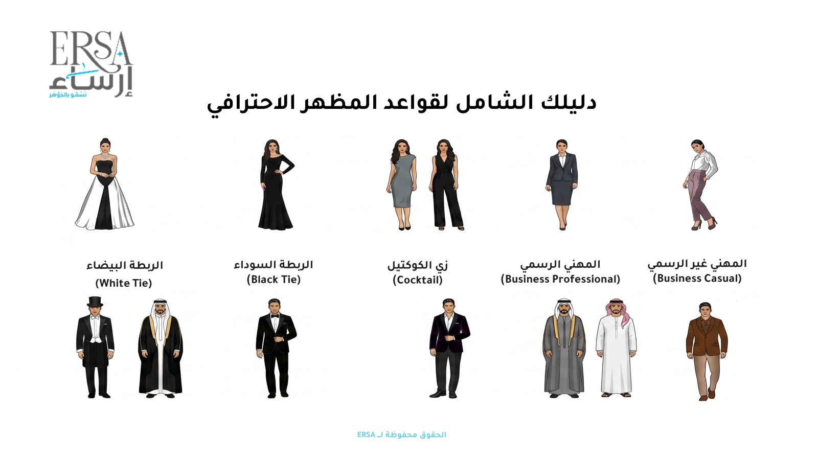 قواعد المظهر الاحترافي